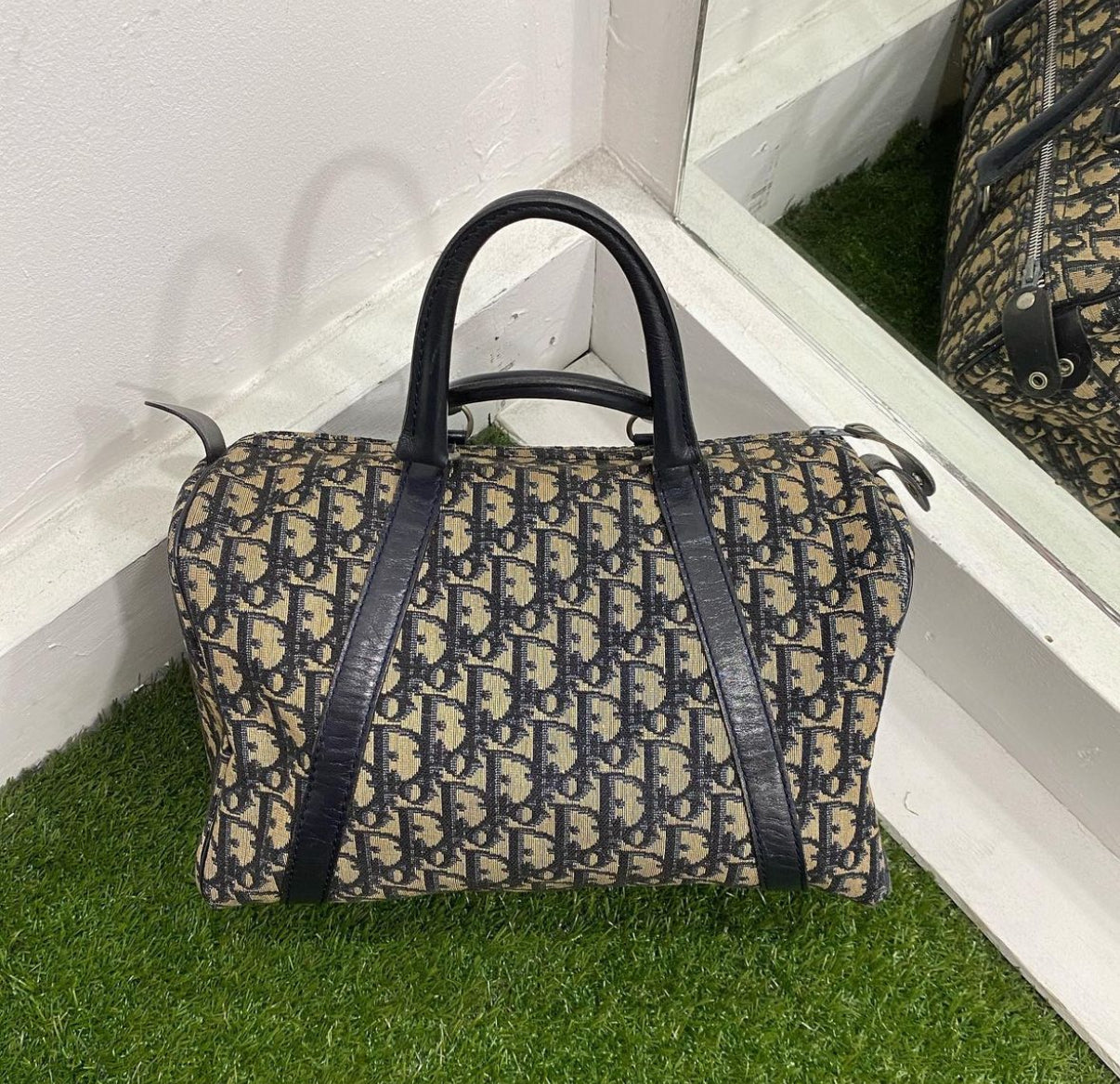 DIOR boston trotter bag