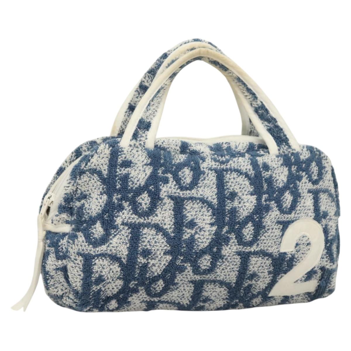 DIOR trotter terry cloth bag