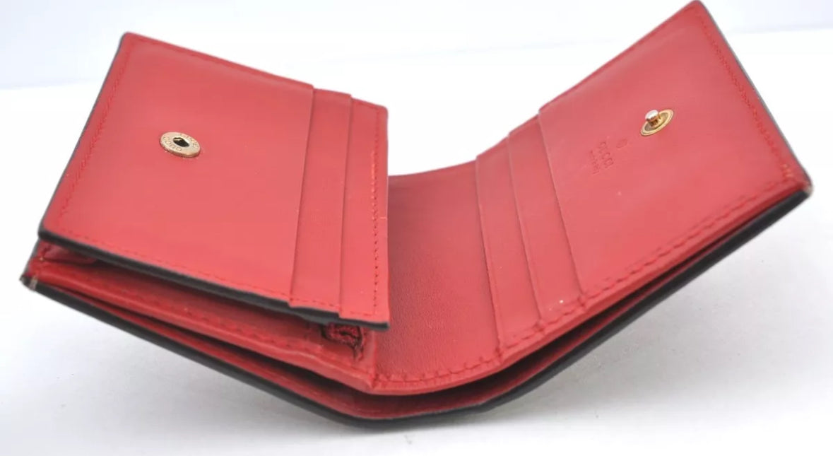 GUCCI Cherry SUPREME bi-fold wallet