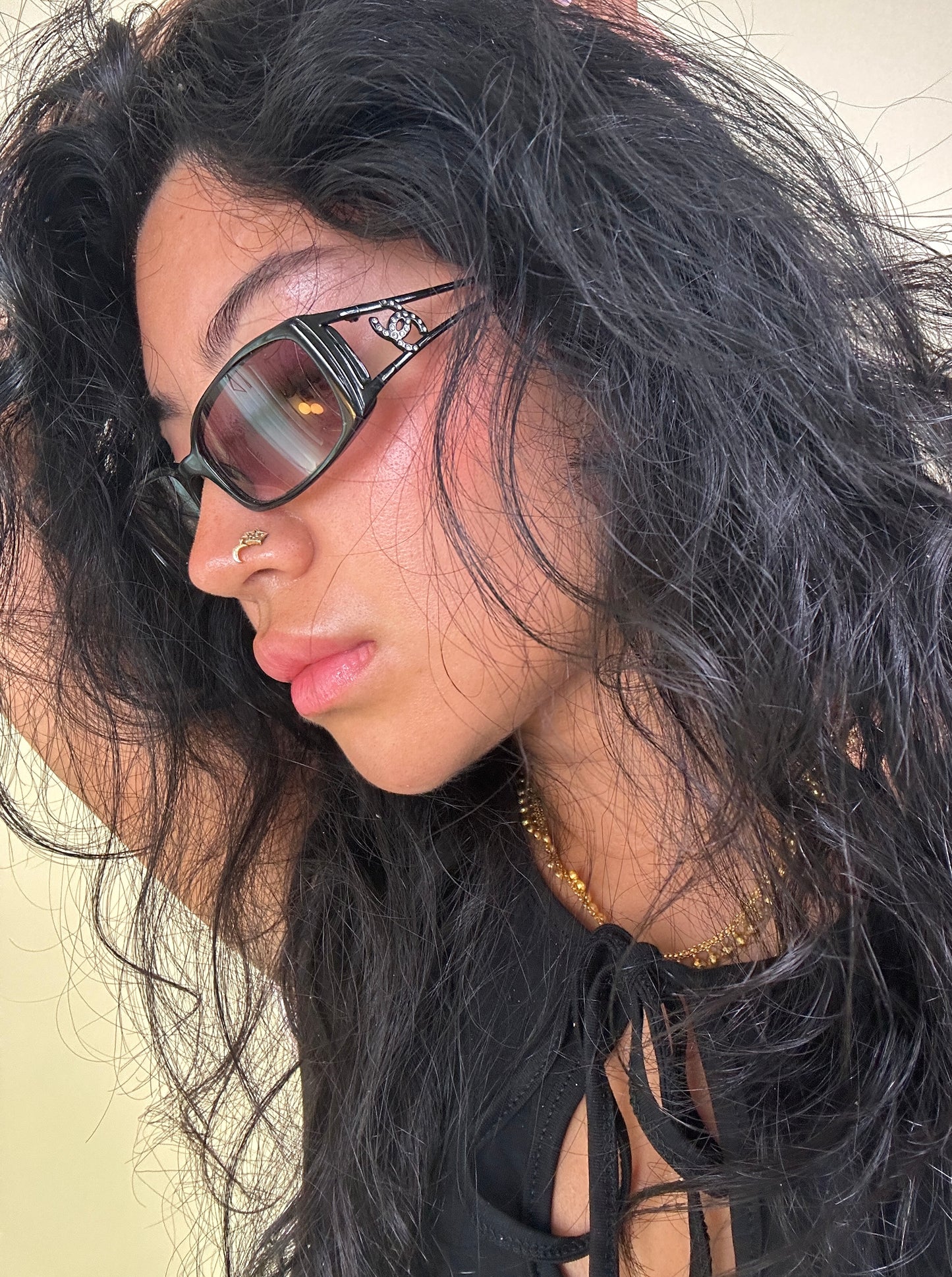 CHANEL c785 crystal sunglasses