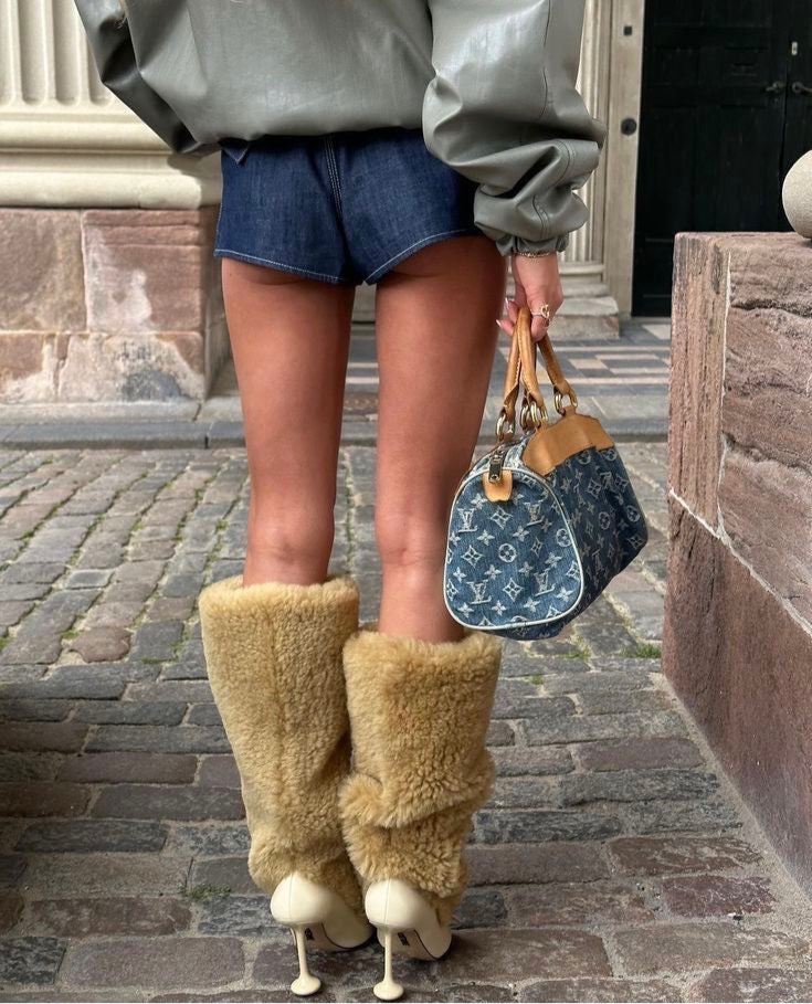 LOUIS VUITTON denim neo speedy