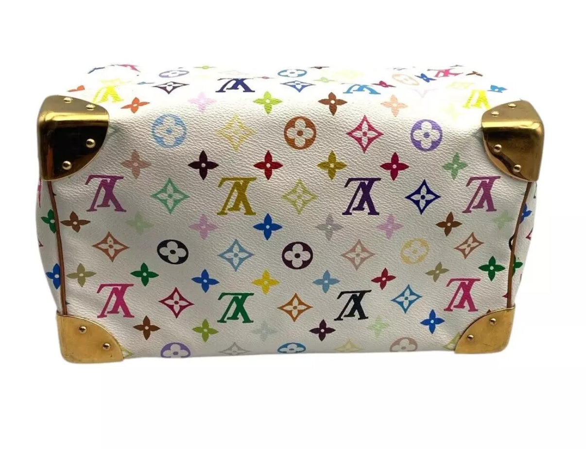 LOUIS VUITTON x Takashi Murakami multicolor speedy 30