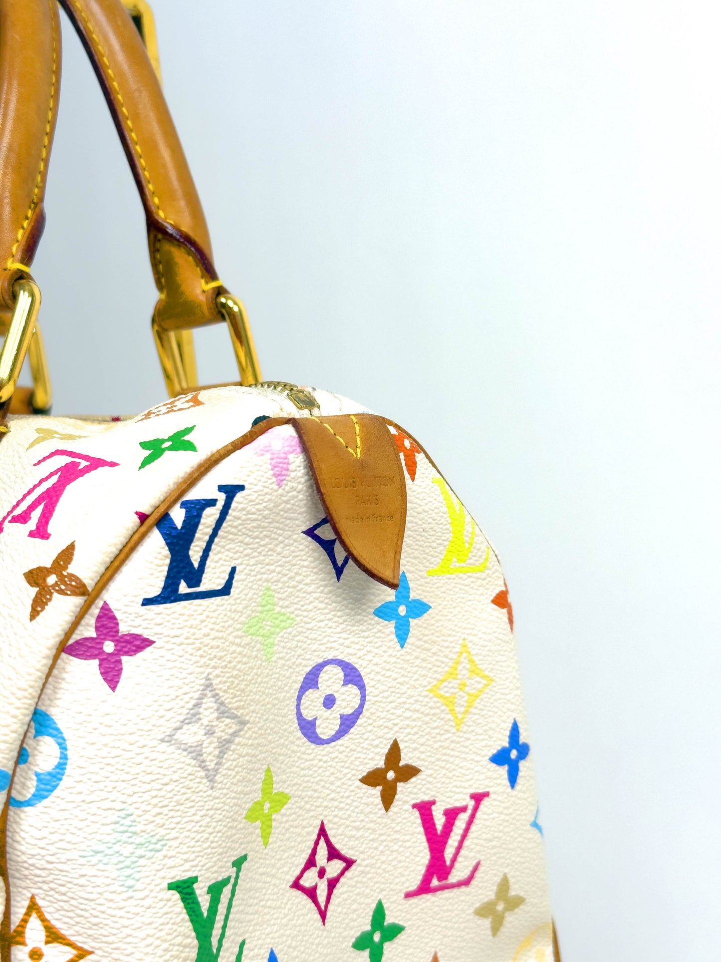 LOUIS VUITTON x Takashi Murakami multicolor speedy 30