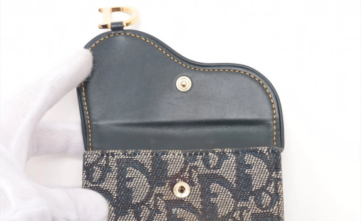 DIOR trotter saddle wallet