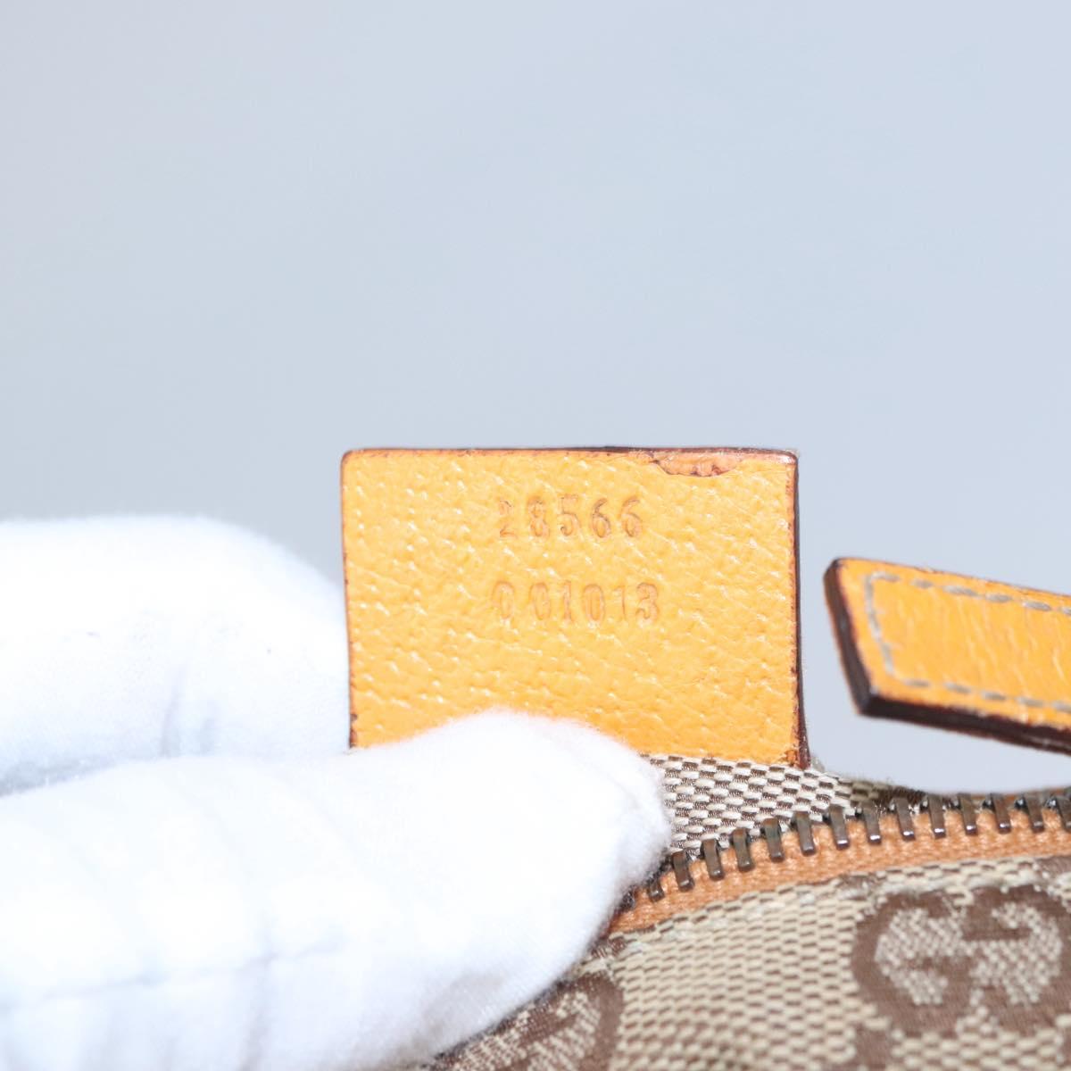 GUCCI canvas tan waist bumbag