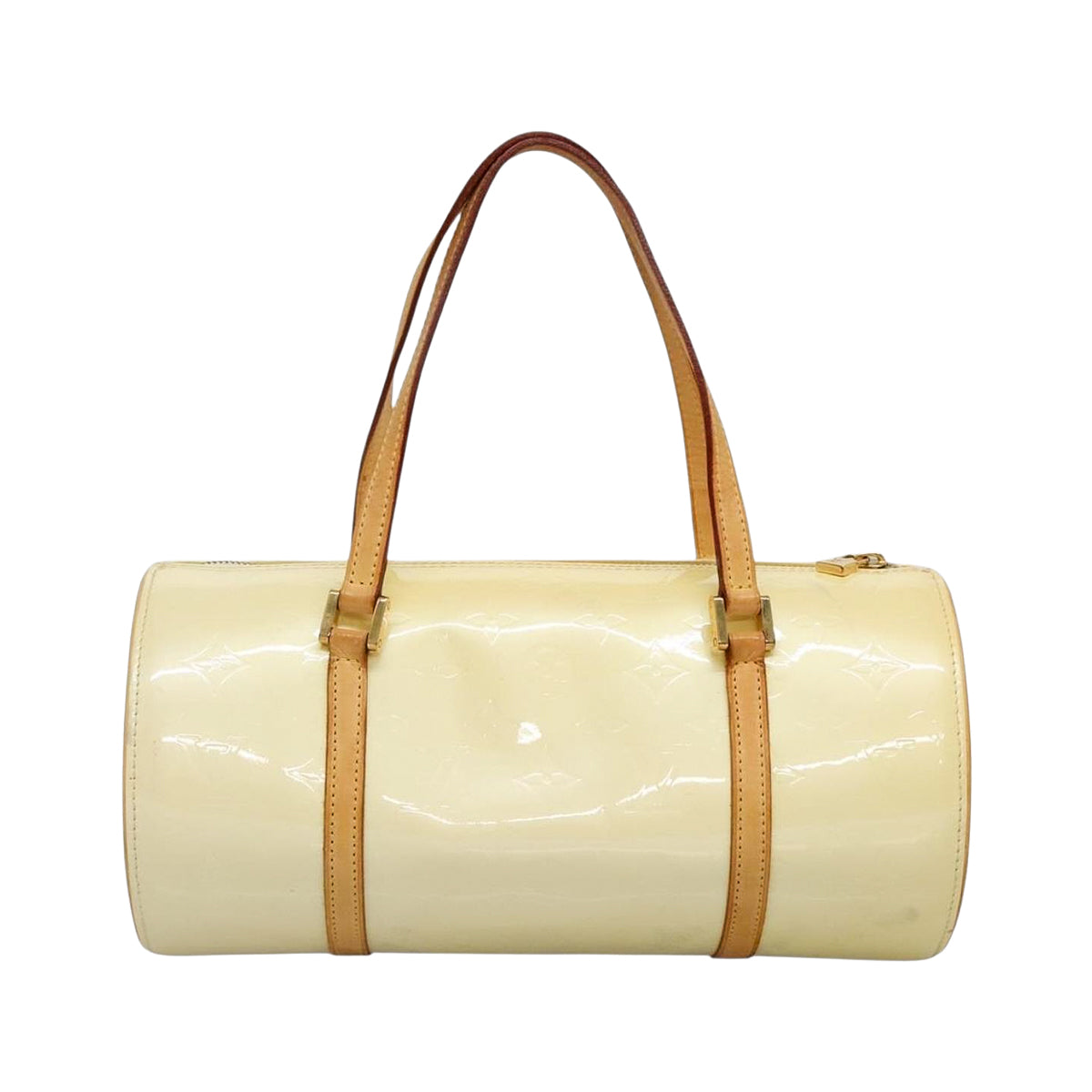 LOUIS VUITTON pastel yellow vernis Bedford