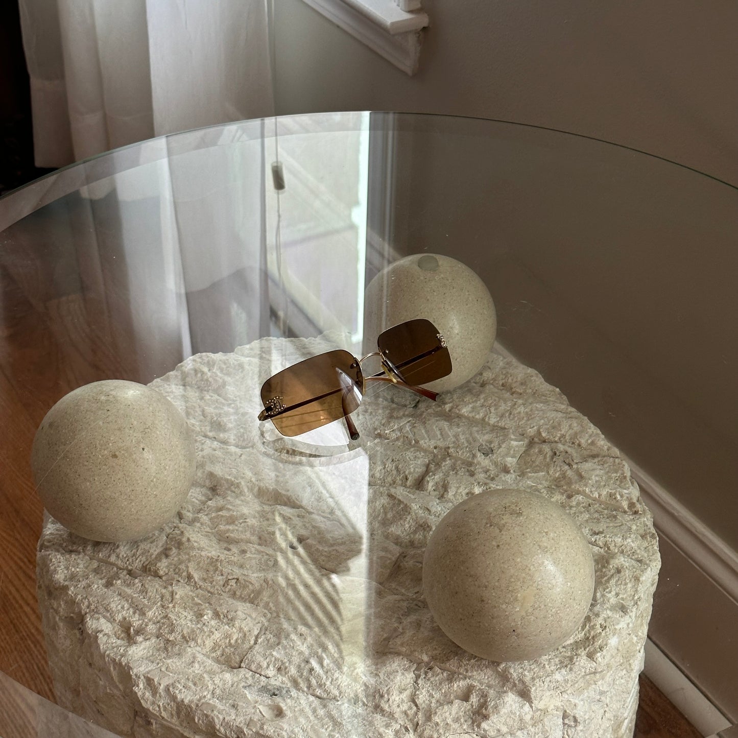 CHANEL 4017-D crystal sunglasses