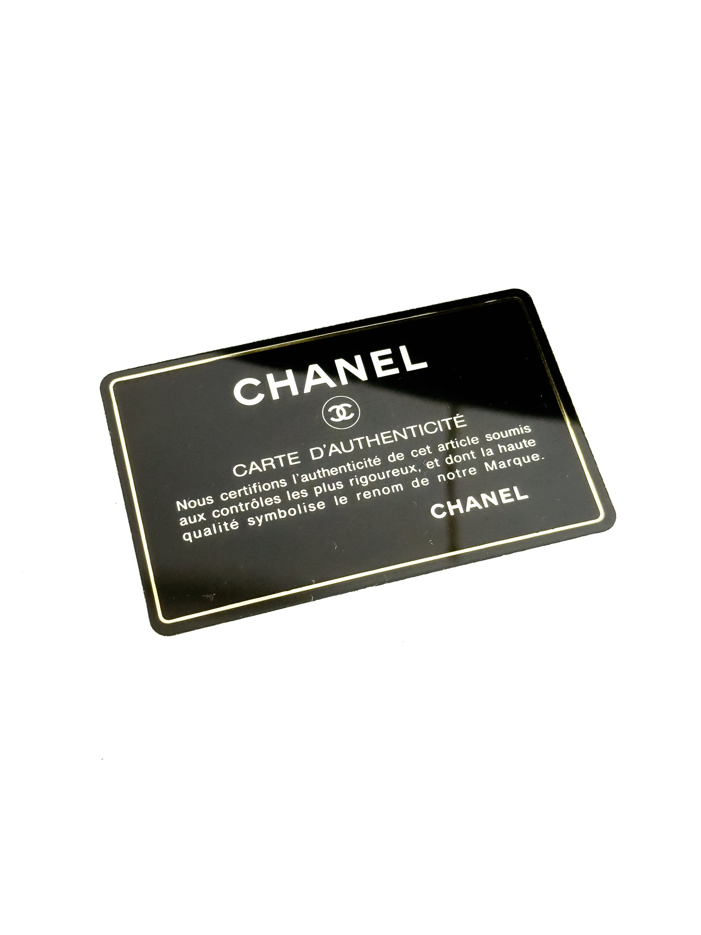 CHANEL patent leather CC shoulder bag
