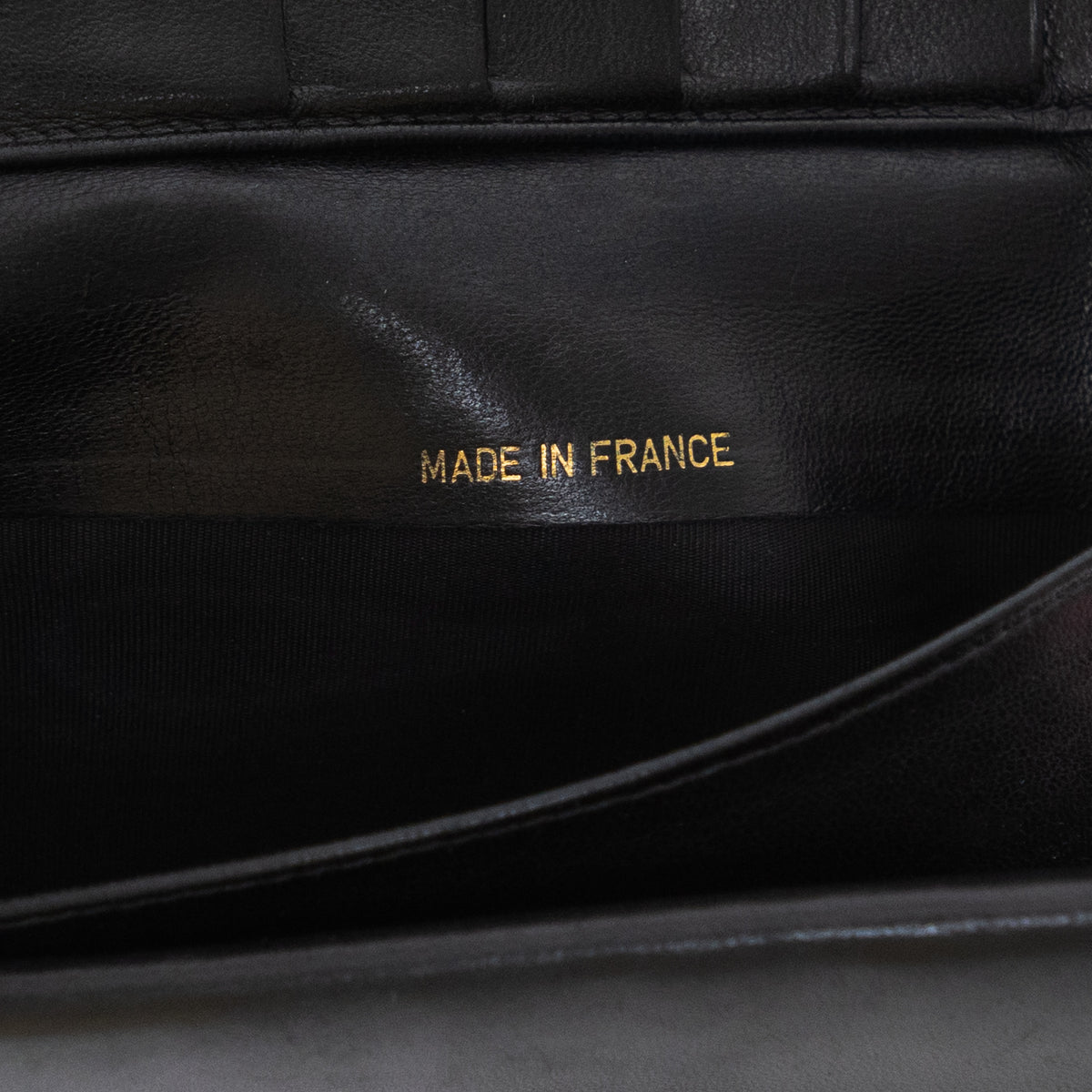 Chanel leather bifold wallet
