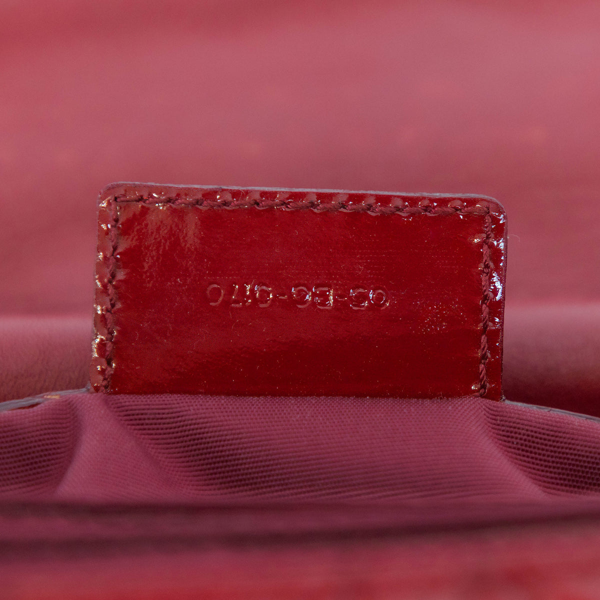DIOR red cannage miss dior flap shoulder bag