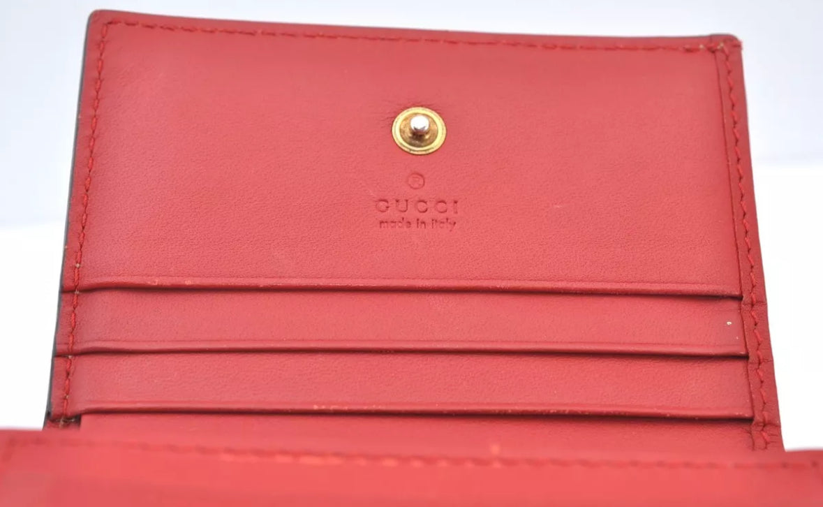 GUCCI Cherry SUPREME bi-fold wallet