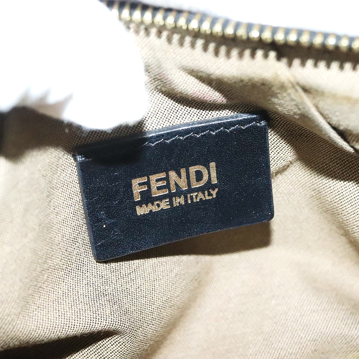 FENDI floral zucca pochette
