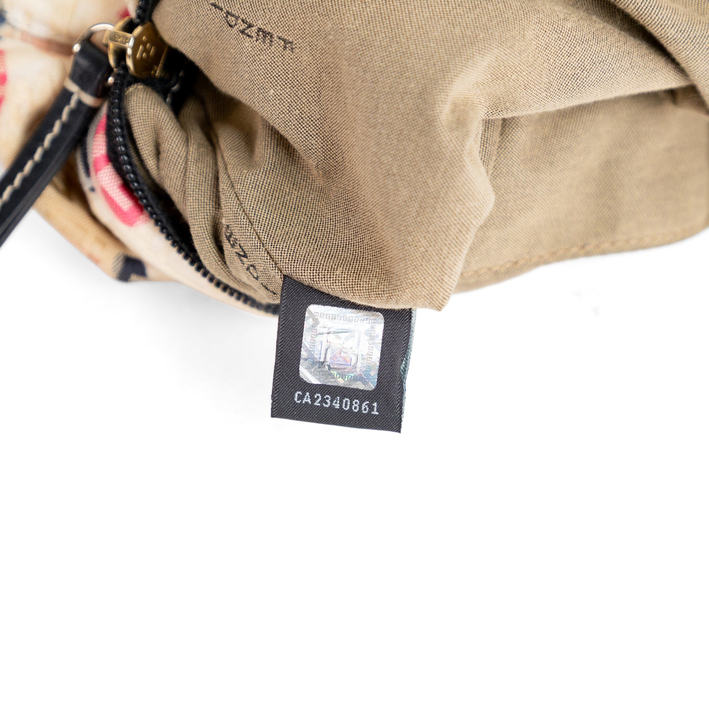 FENDI monogram floral forever tote bag