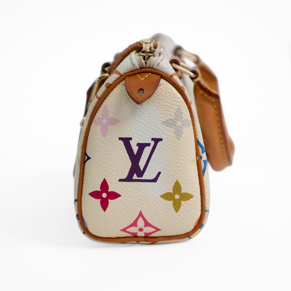 LOUIS VUITTON murakami mini speedy w/ strap