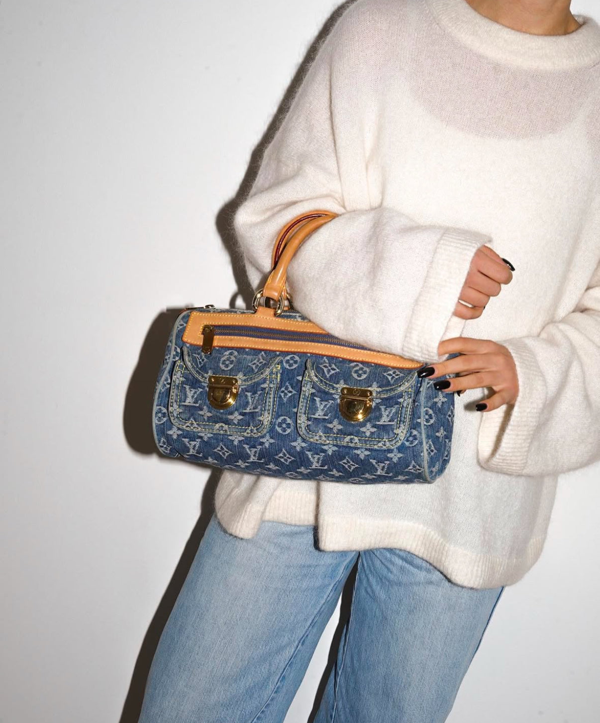 LOUIS VUITTON denim neo speedy