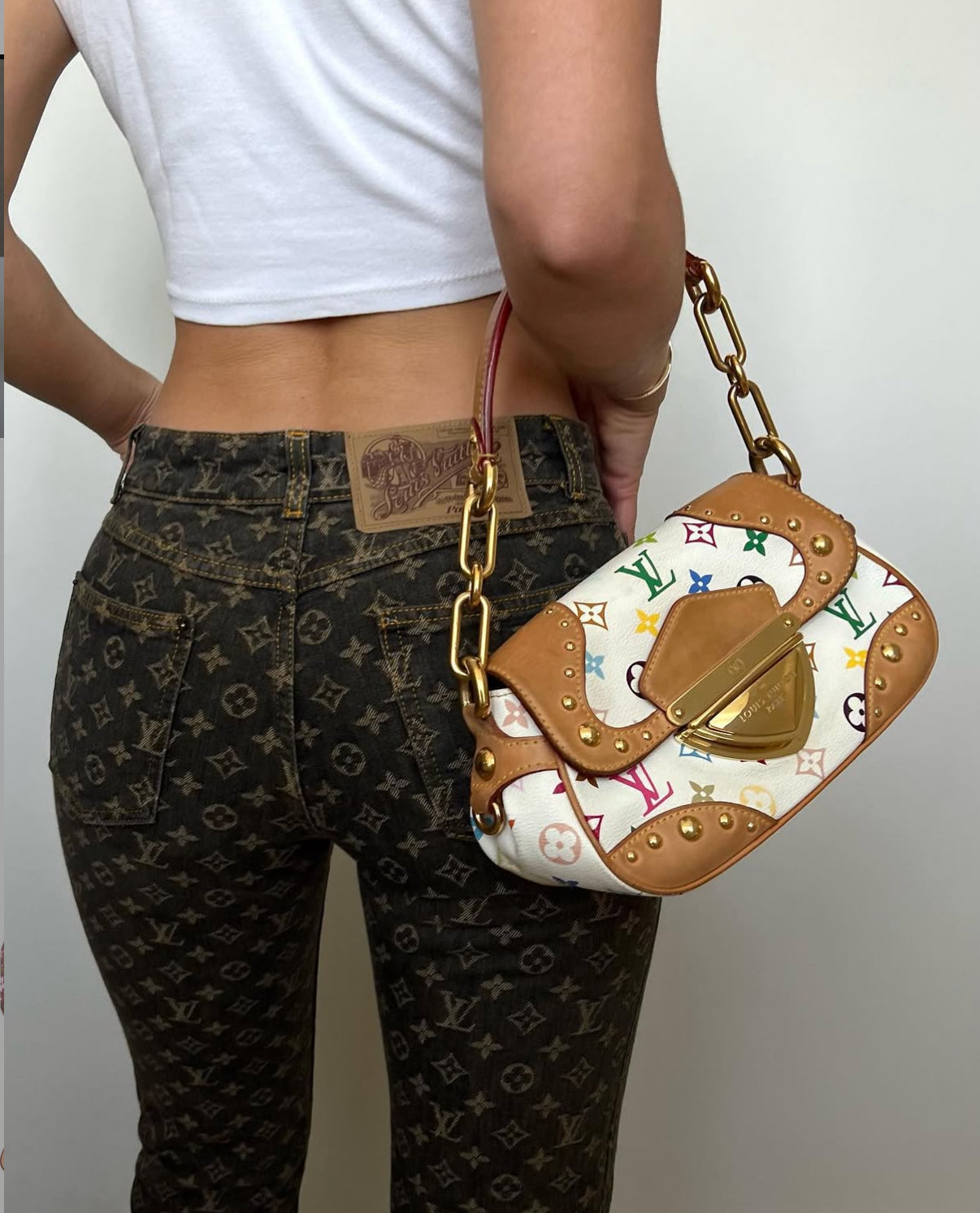 LOUIS VUITTON murakami marilyn handbag
