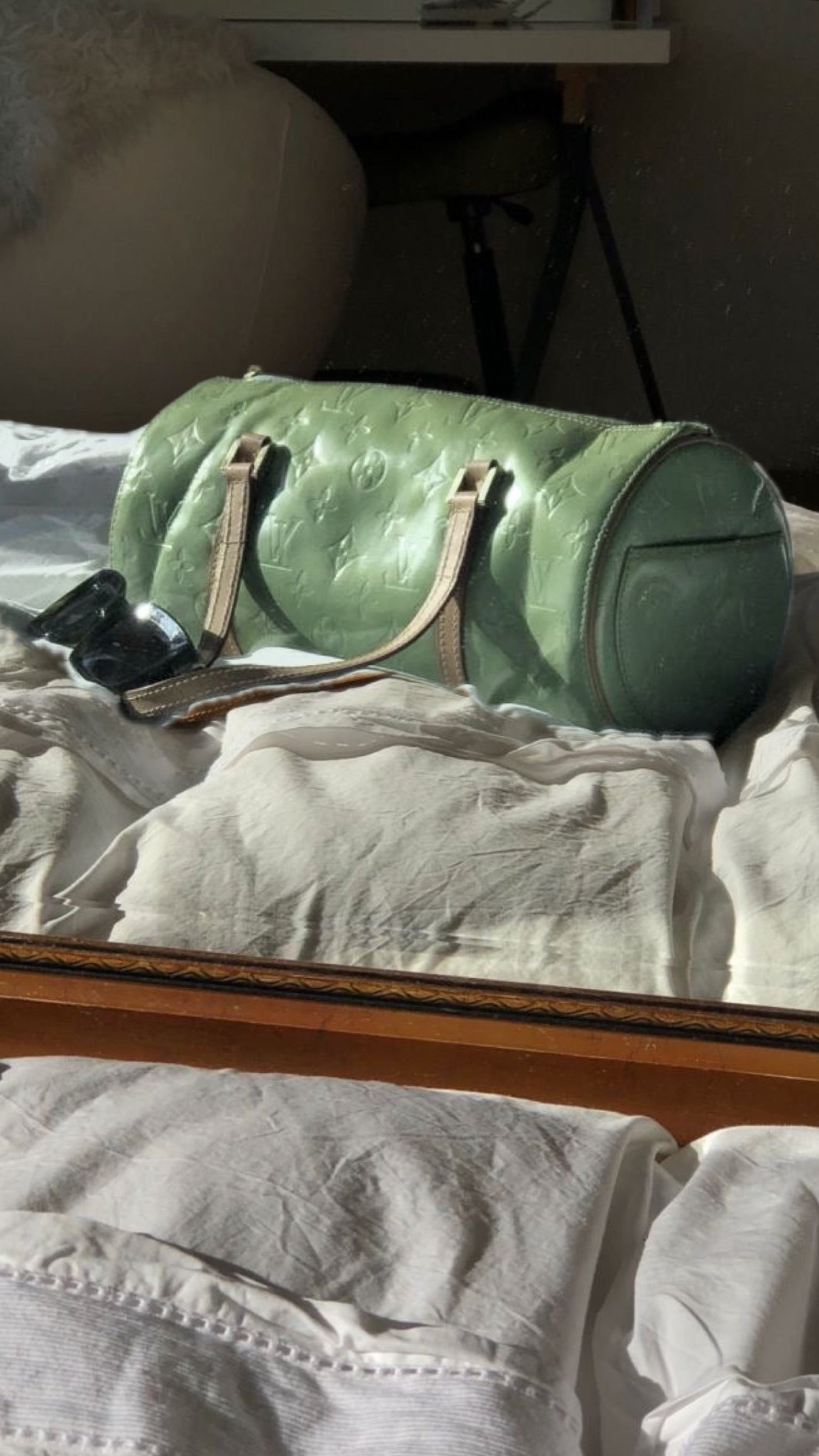 LOUIS VUITTON mint vernis bedford