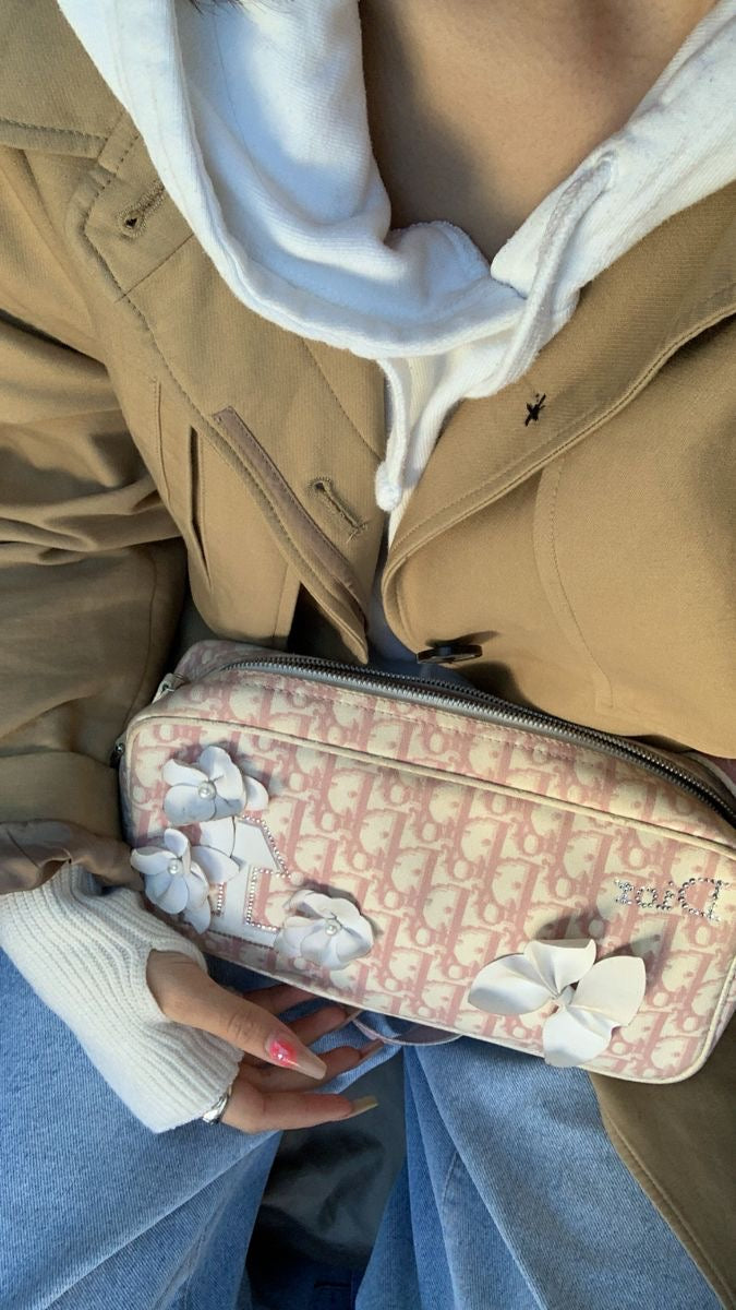 DIOR x john galliano trotter crossbody bag