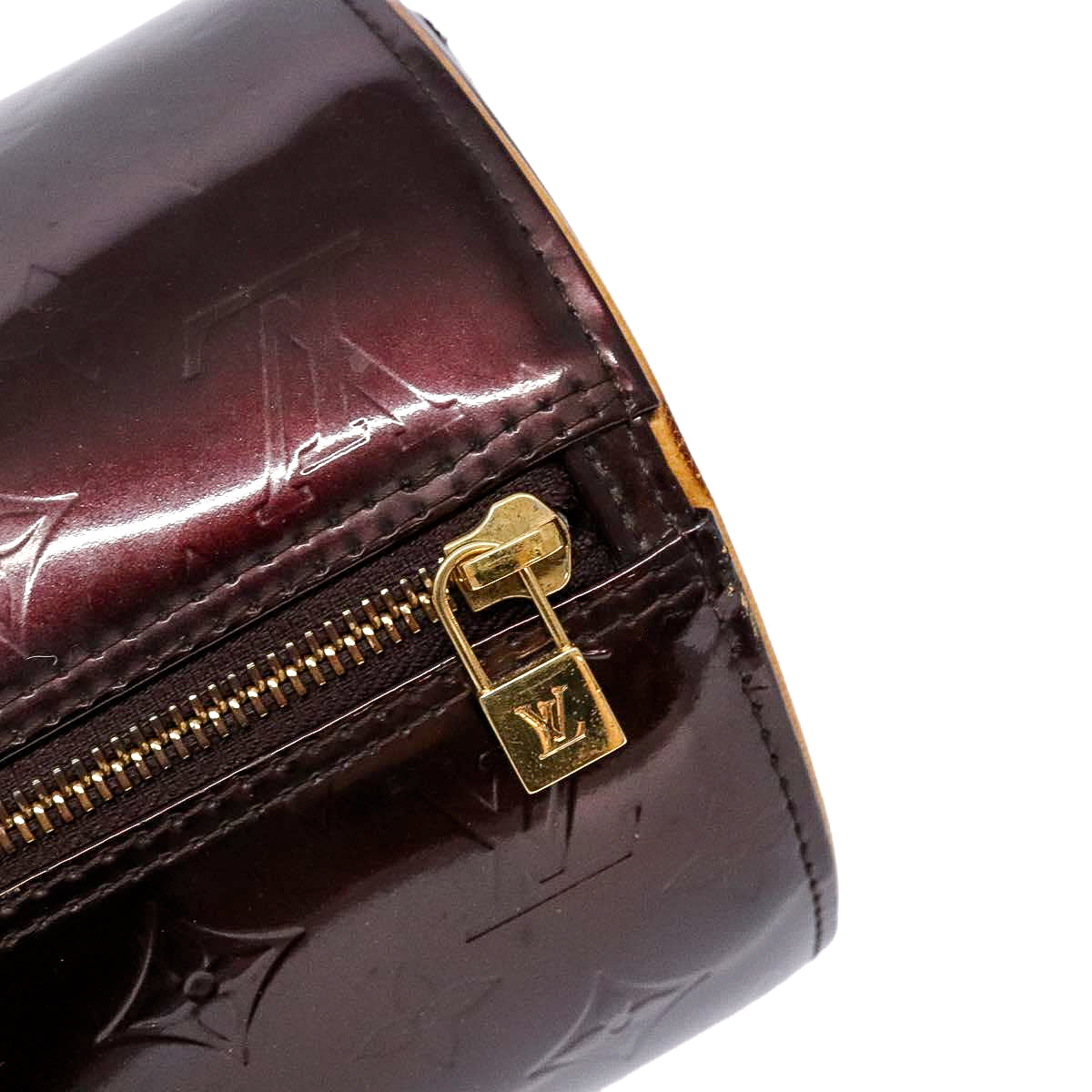 LOUIS VUITTON amarante vernis bedford