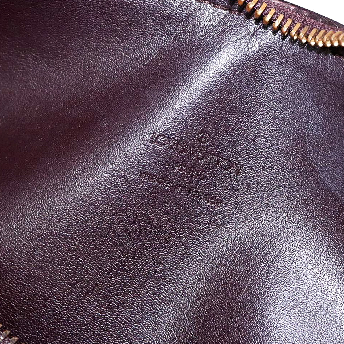 LOUIS VUITTON amarante vernis bedford