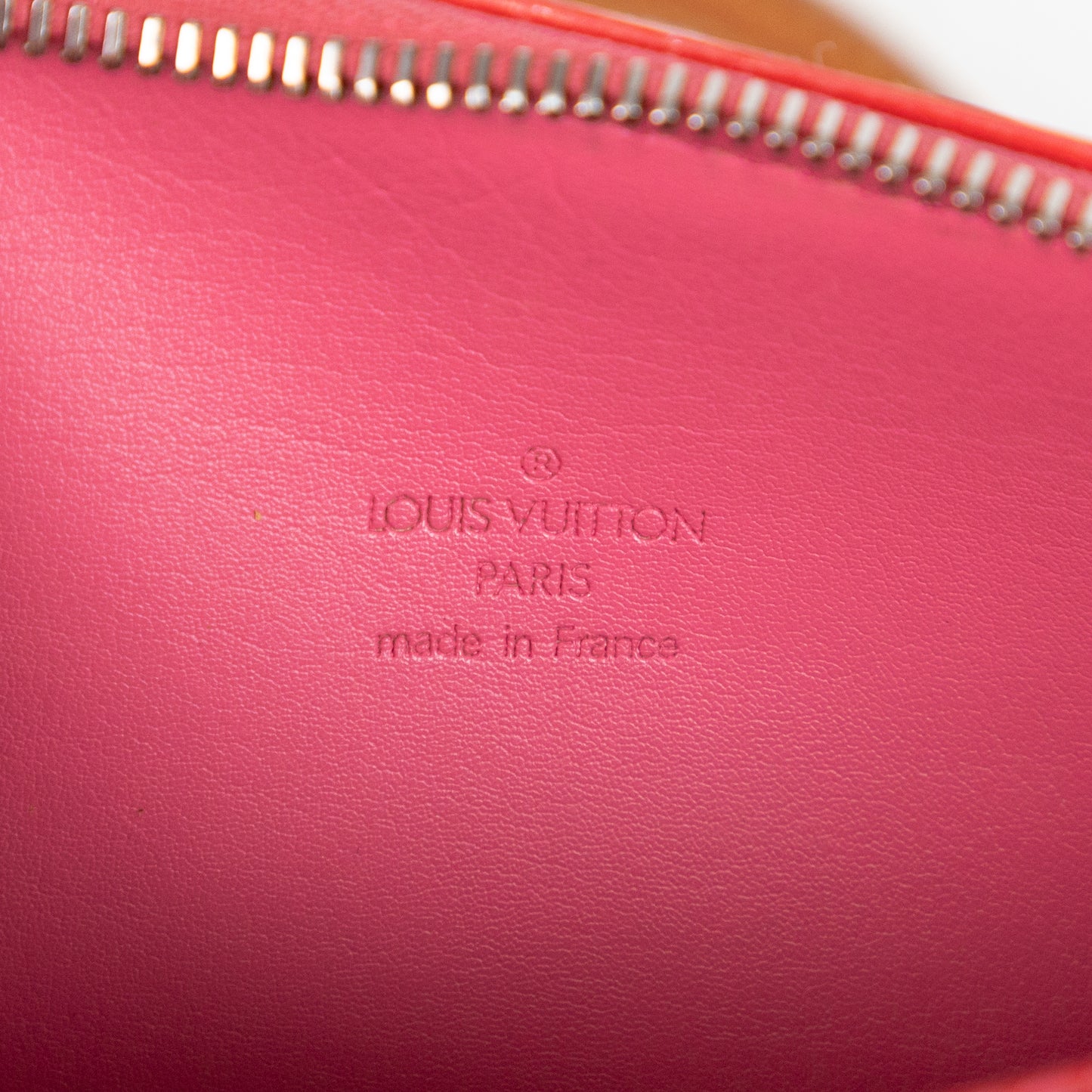 LOUIS VUITTON cherry vernis bedford