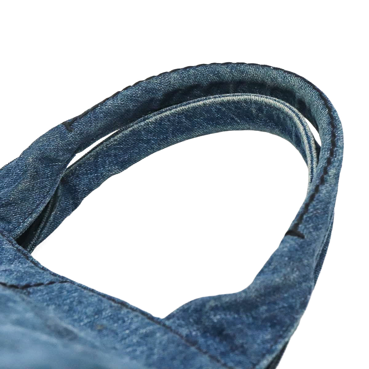 PRADA denim canapa tote