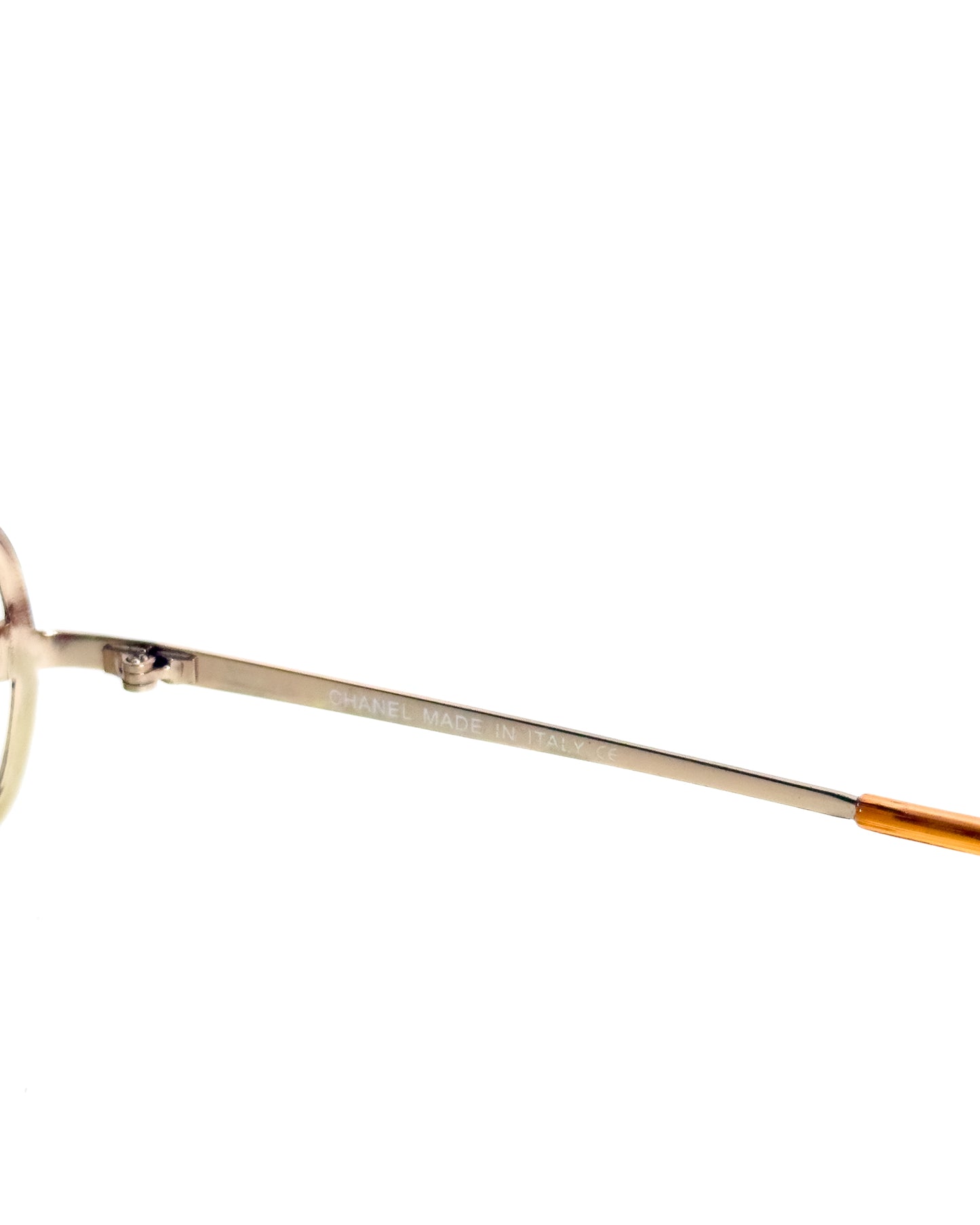 CHANEL shield chrome sunglasses