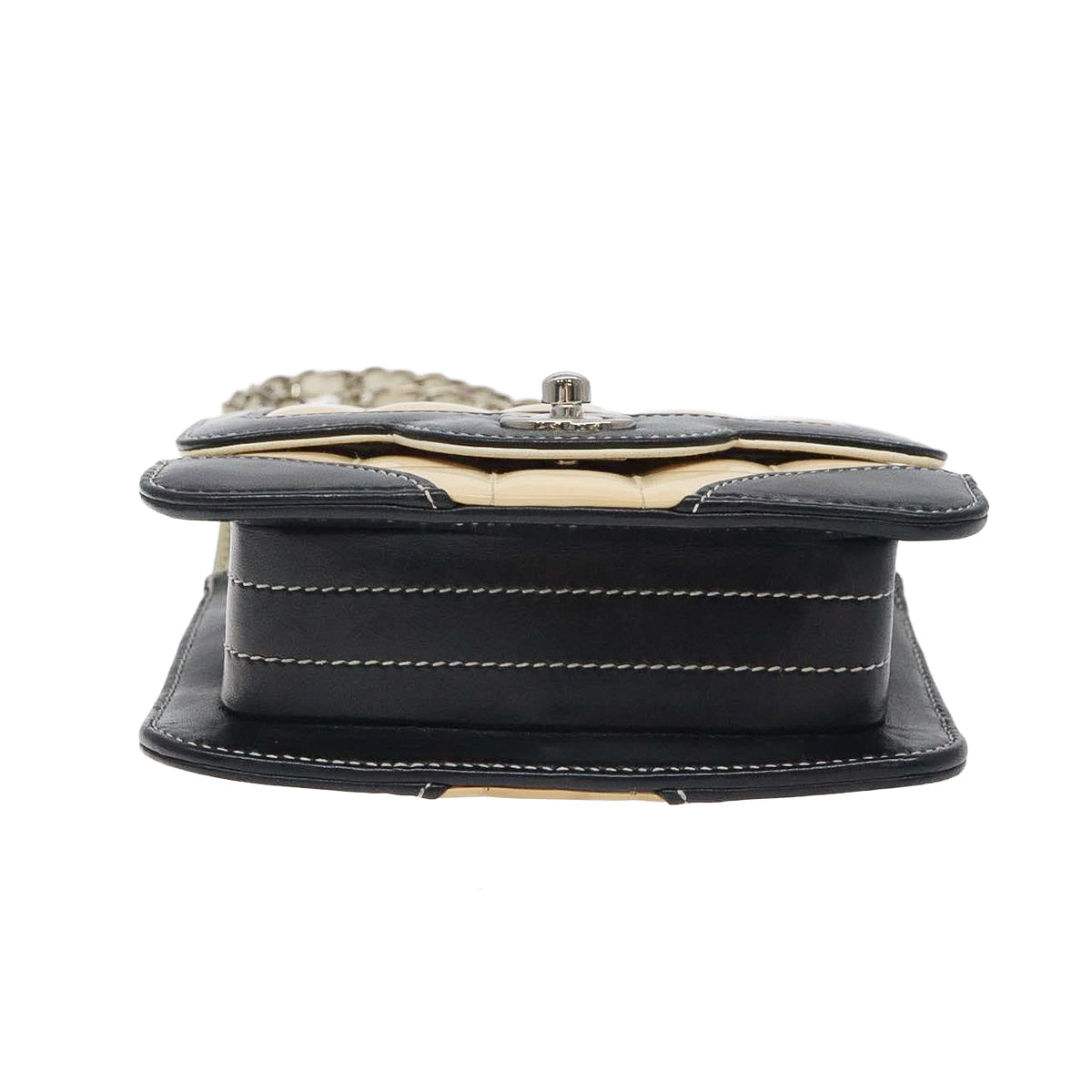 CHANEL cream mini chocolate bar bag
