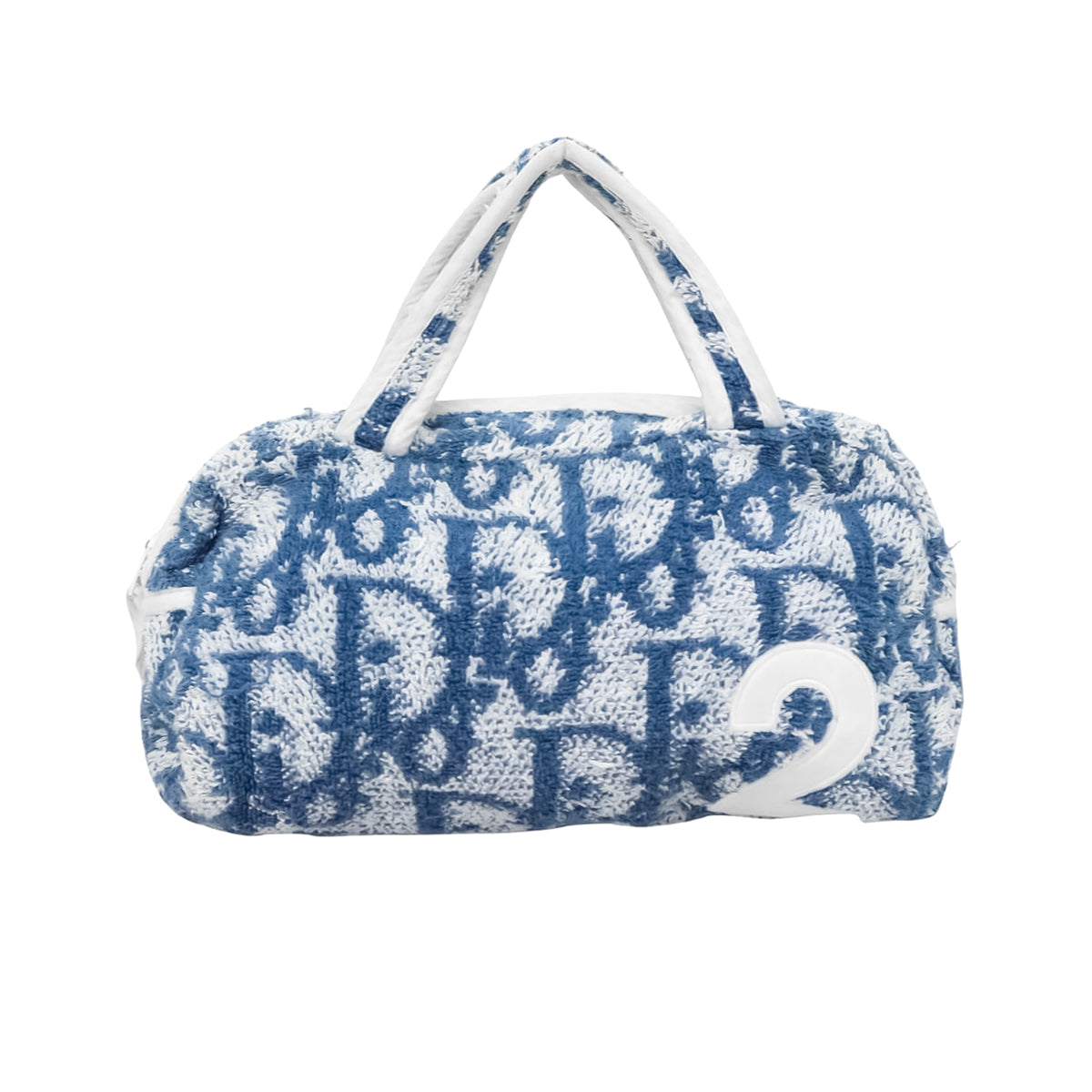DIOR trotter terry cloth bag