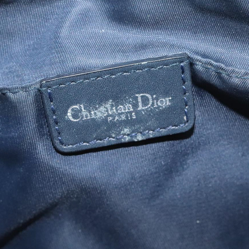 DIOR monogram navy handbag