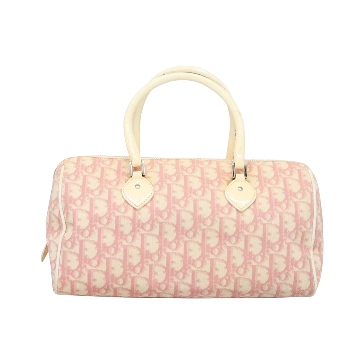 DIOR x John Galliano pink trotter Boston bag