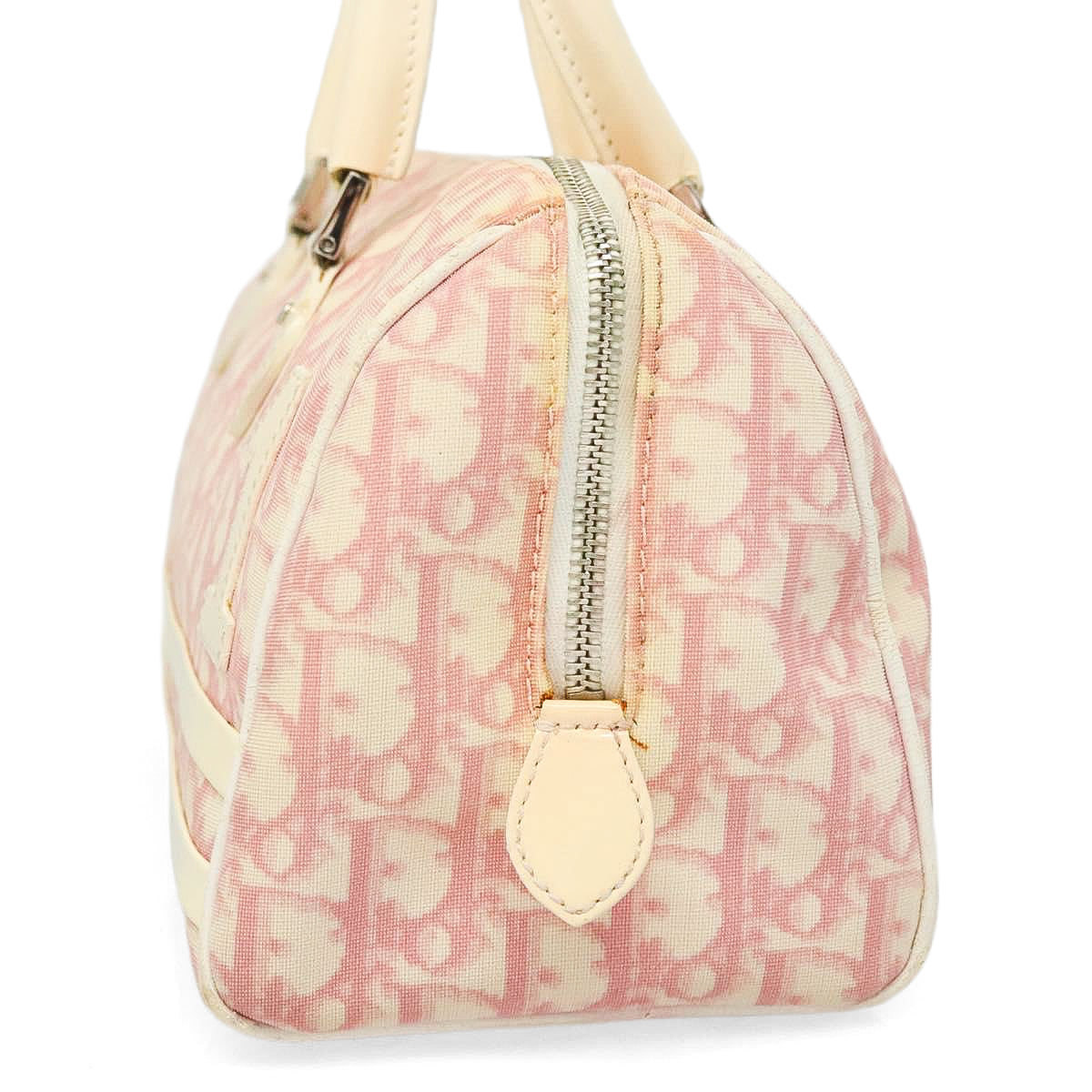DIOR x John Galliano pink trotter Boston bag