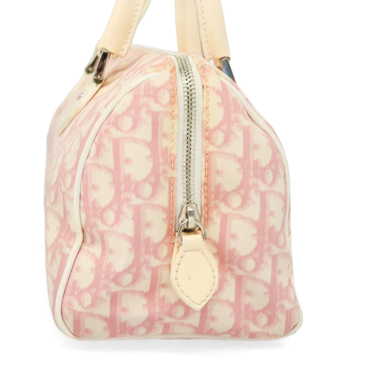DIOR x John Galliano pink trotter Boston bag