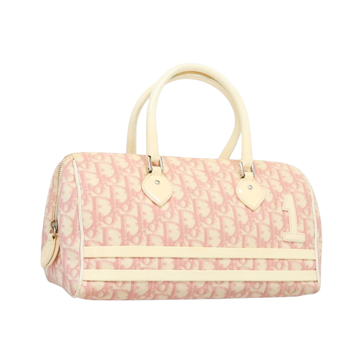 DIOR x John Galliano pink trotter Boston bag