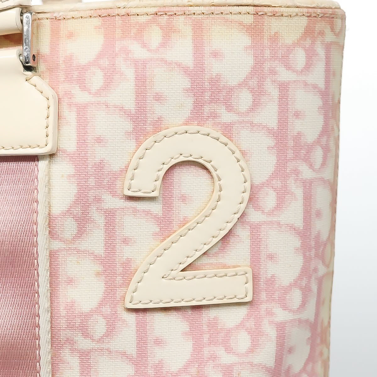 DIOR pink trotter tote bag