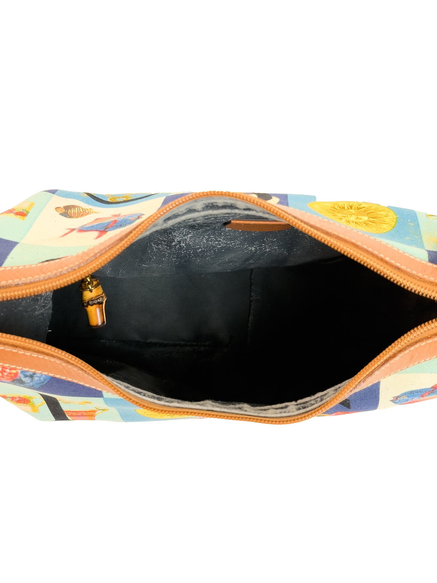 GUCCI alphabet patchwork crossbody bag