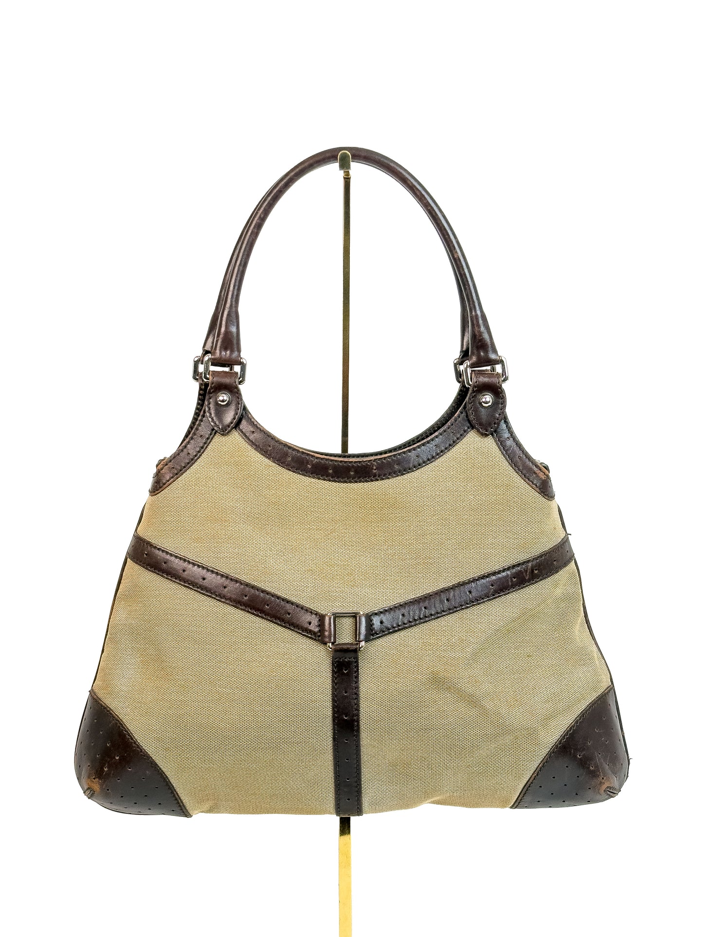 GUCCI sherry line interlocking GG handbag