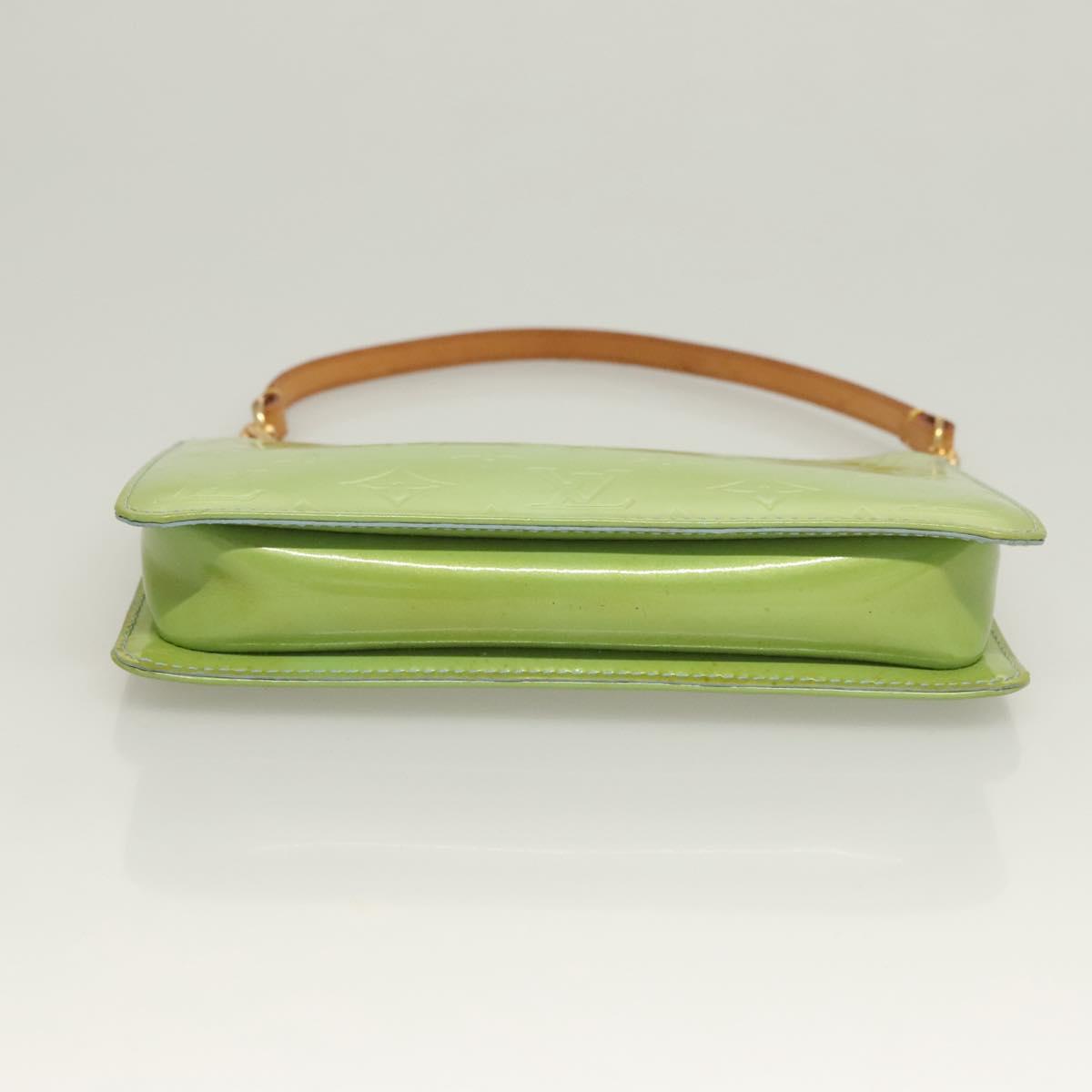 LOUIS VUITTON green vernis lexington pochette