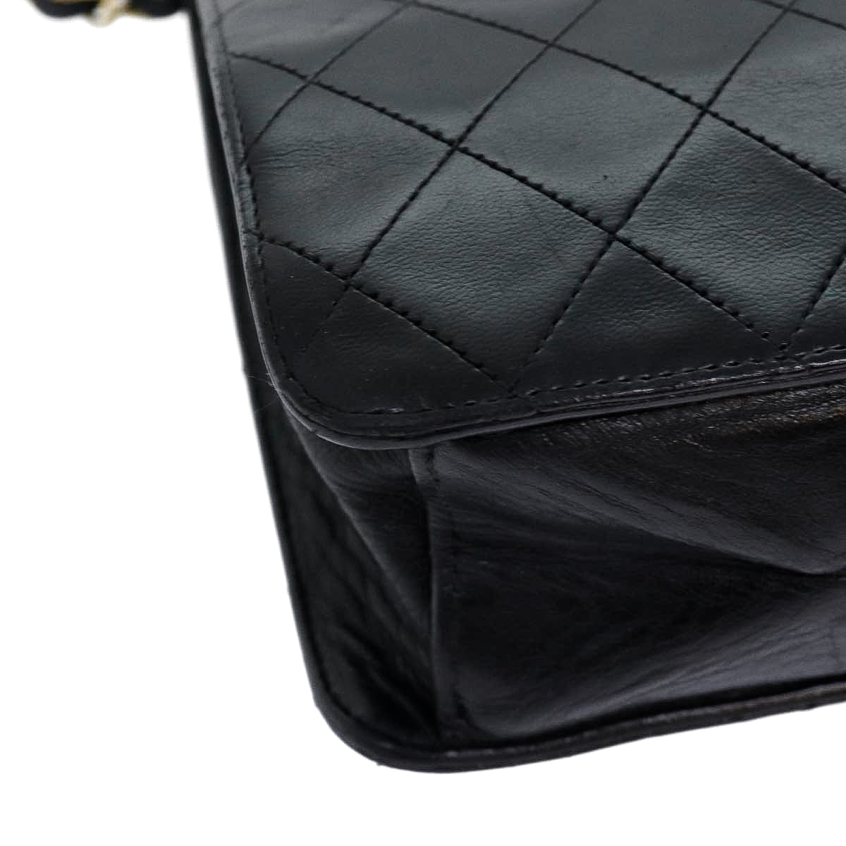 CHANEL matelasse lambskin flap bag