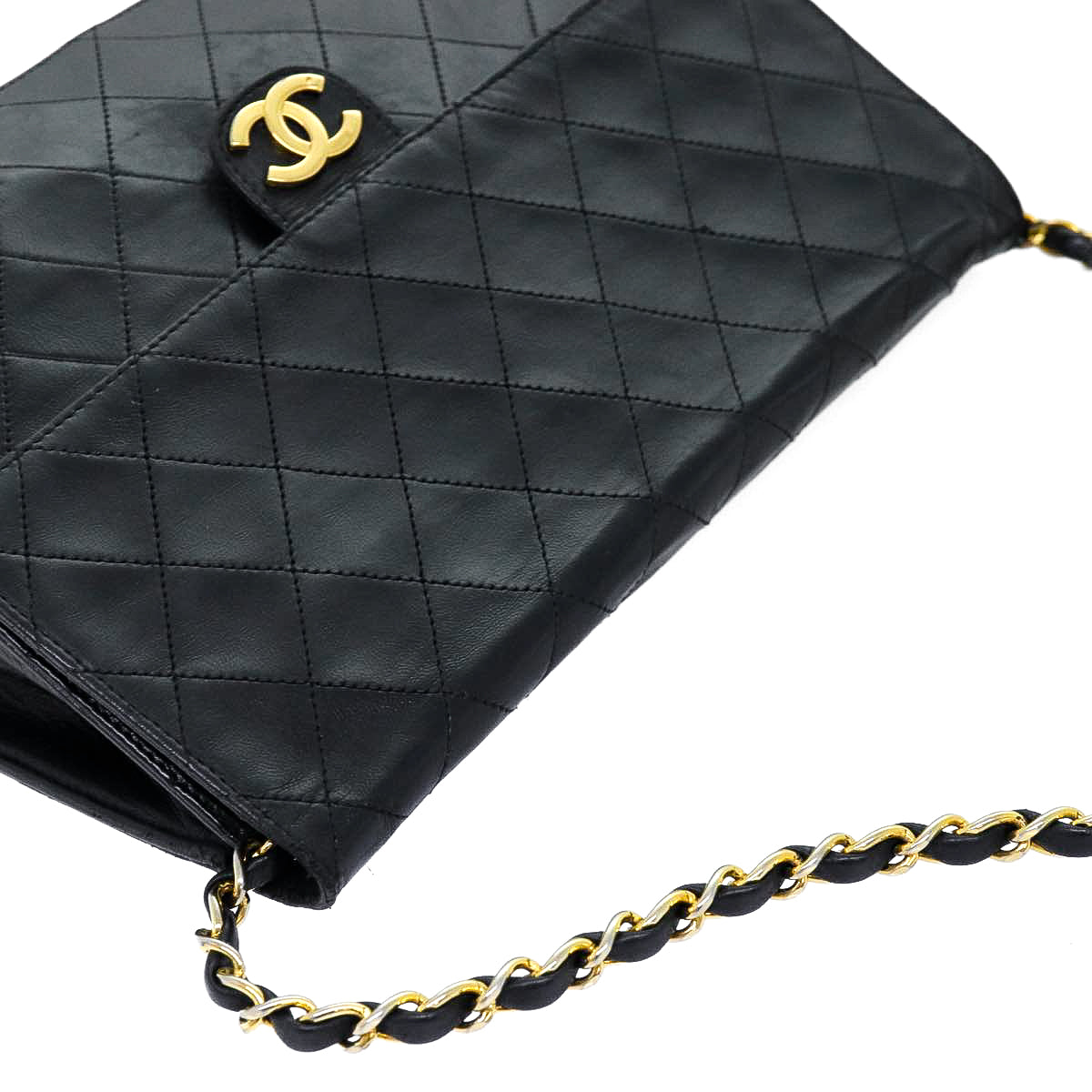 CHANEL matelasse lambskin flap bag