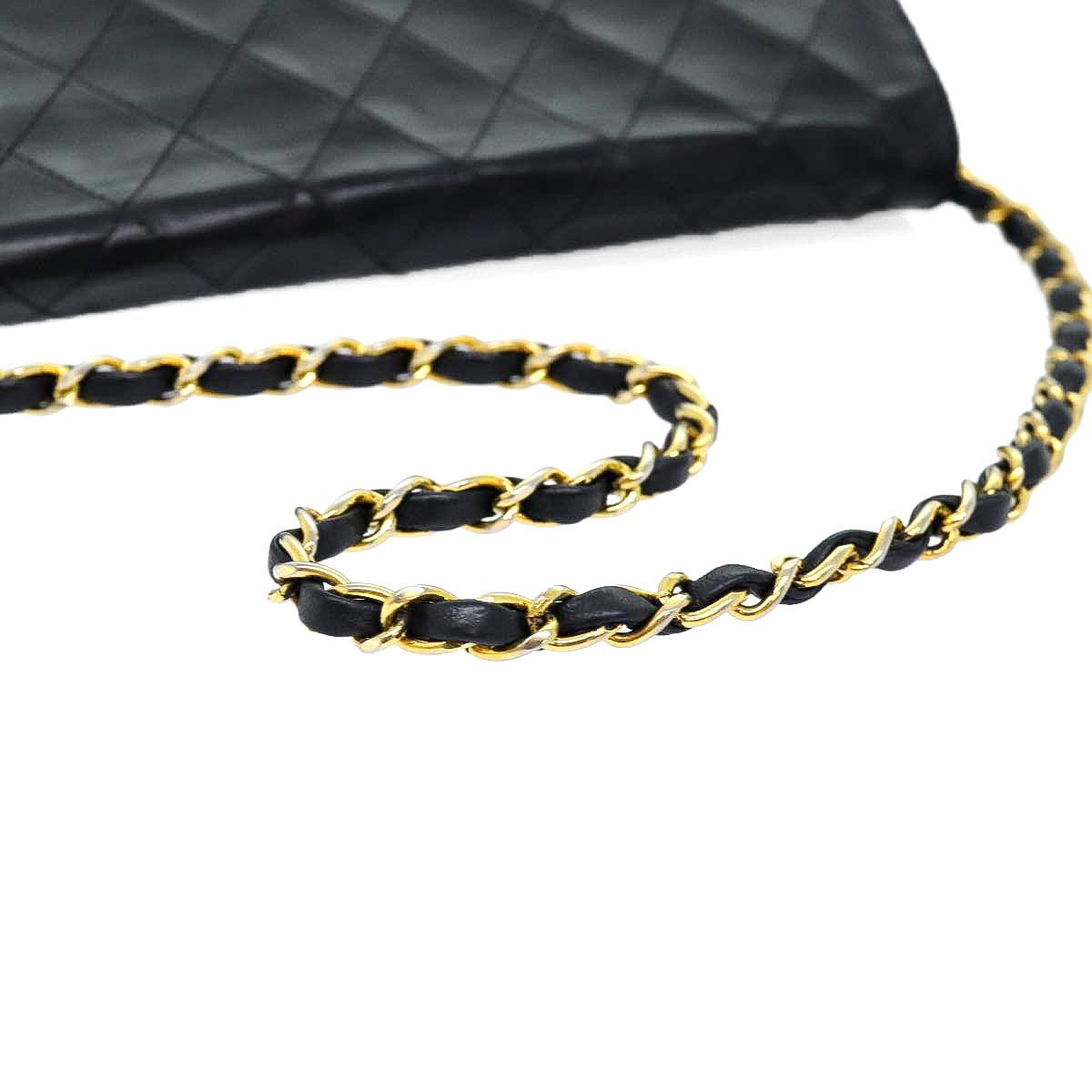 CHANEL matelasse lambskin flap bag