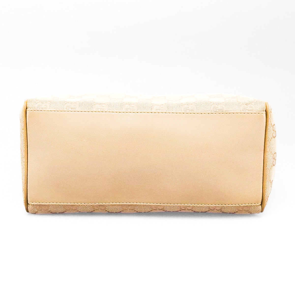 GUCCI beige monogram canvas shoulderbag
