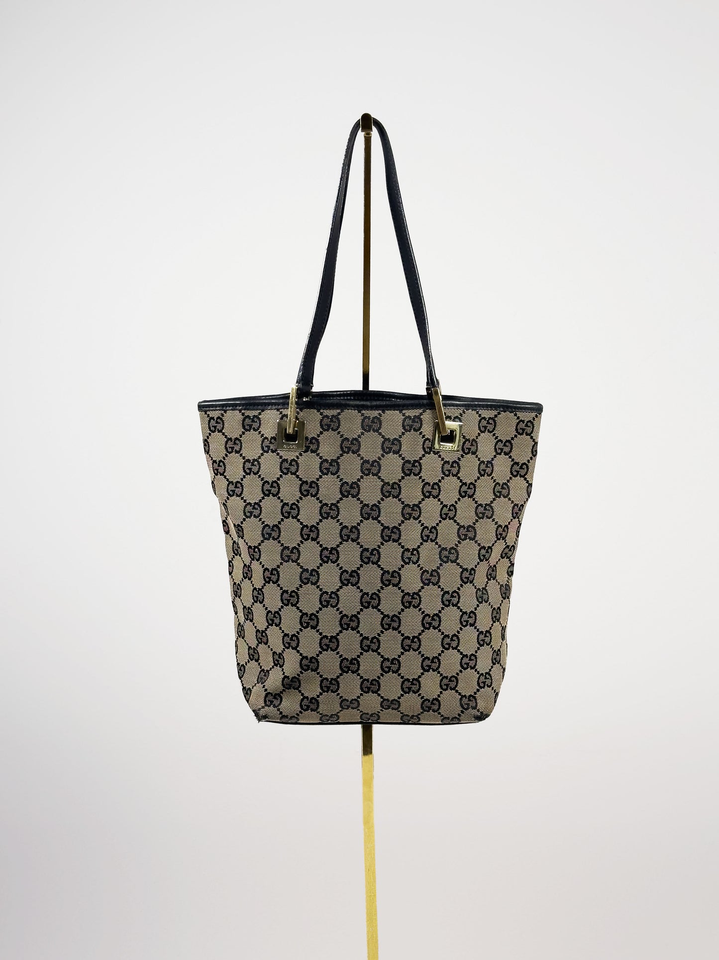 GUCCI black monogram tote