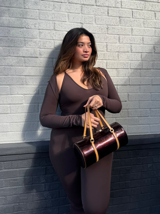 LOUIS VUITTON amarante vernis bedford