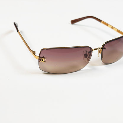 CHANEL rimless gradient sunglasses 7Q0026