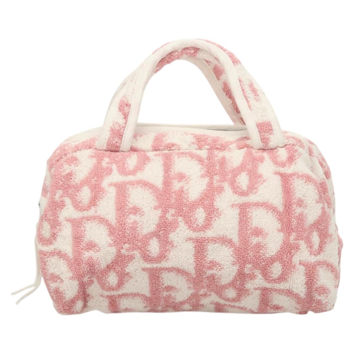 DIOR trotter terry cloth bag