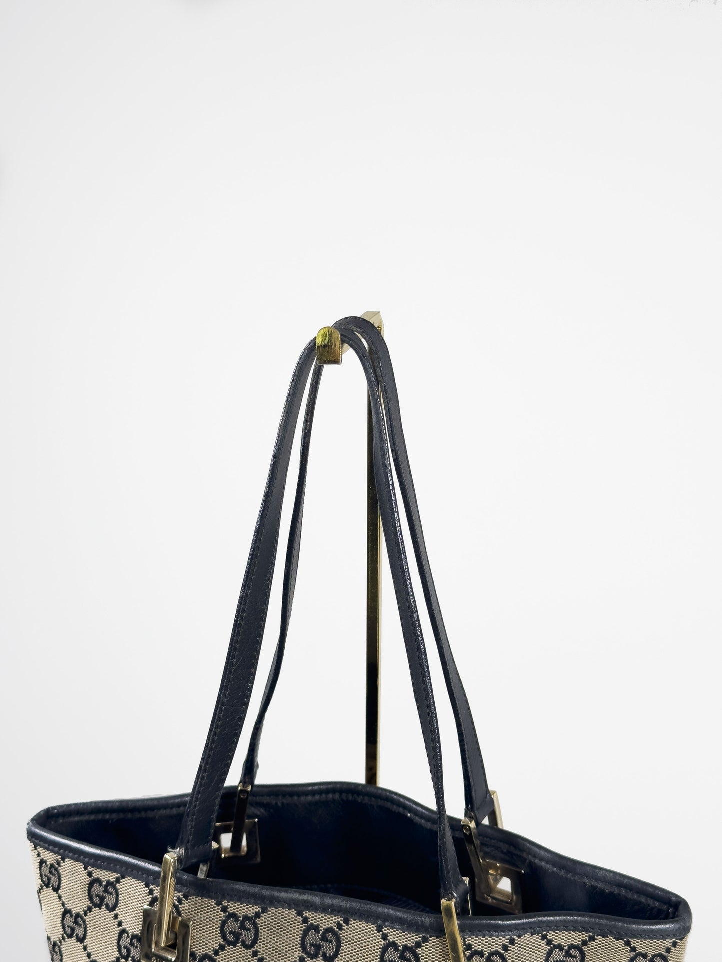 GUCCI black monogram tote