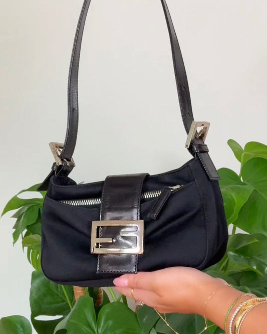 FENDI mini bucket neoprene baguette