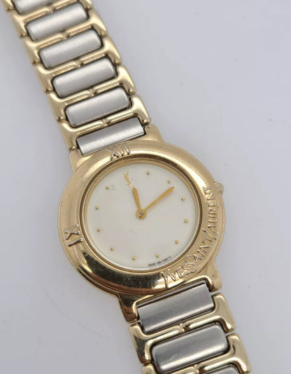 YSL two tone 4620 watch