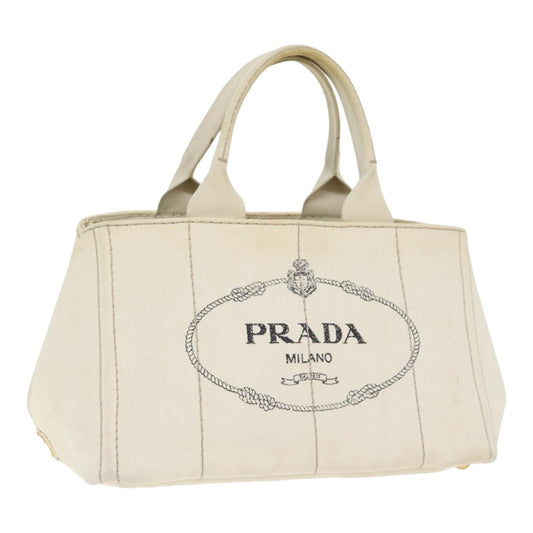 PRADA canvas canapa tote